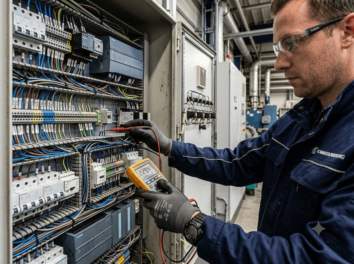 Commissioning van een elektrotechnische installatie