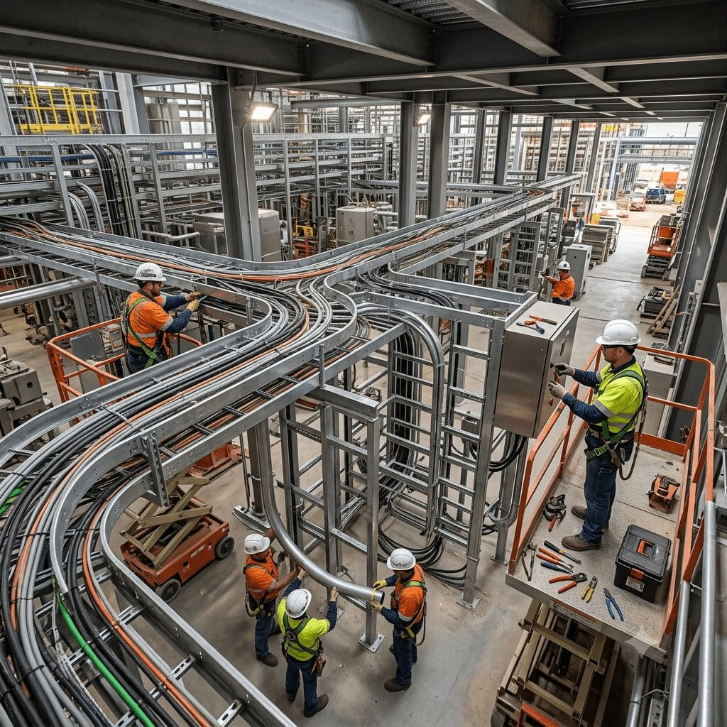 E&I-installatiewerk op locatie